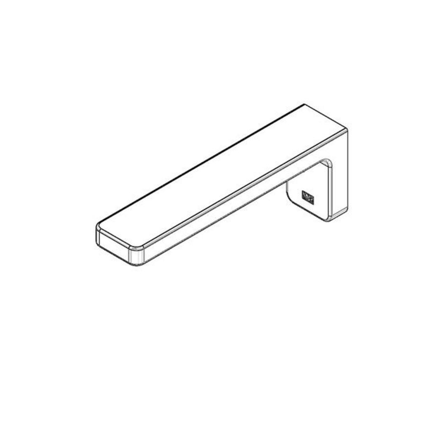 Uitloop 48x79,5x223,5mm chr