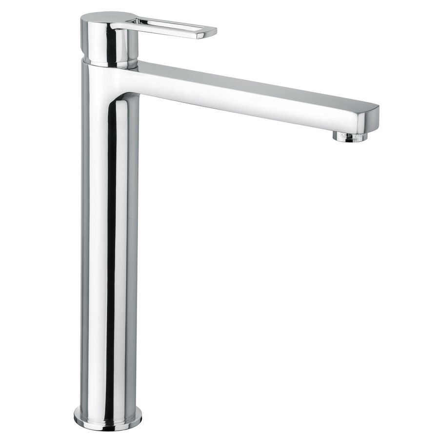 Wastafelkraan RINGO chroom hoog