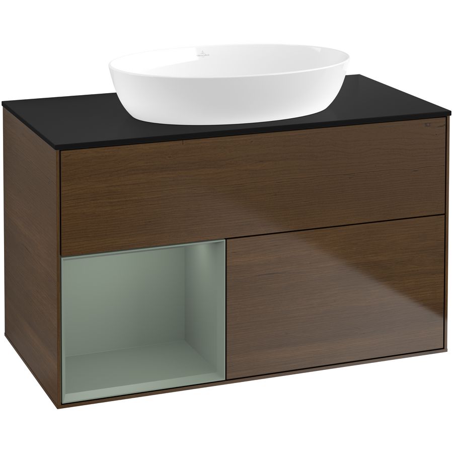 Wastafelonderkast Finion 1000x603x501mm W.Veneer FA12GMGN