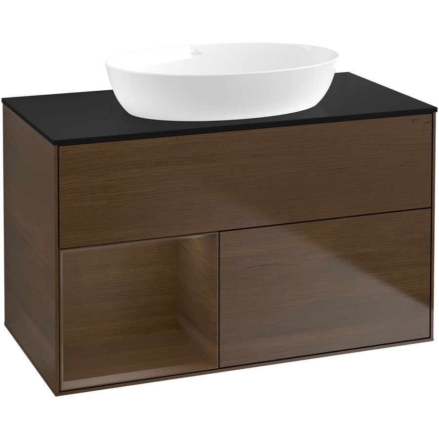 Wastafelonderkast Finion 1000x603x501mm W.Veneer FA12GNGN