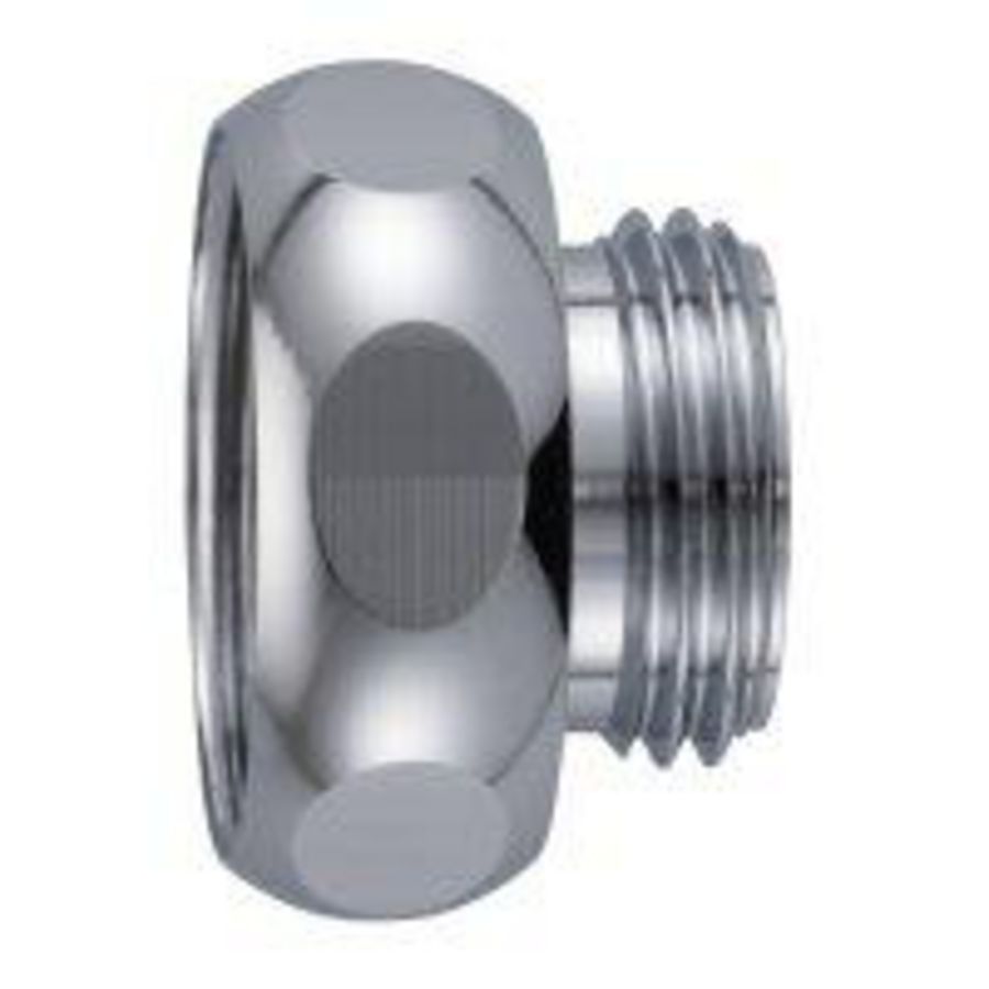 Verloopnippel 3/4"x1/2" chroom messing bn.x bt.