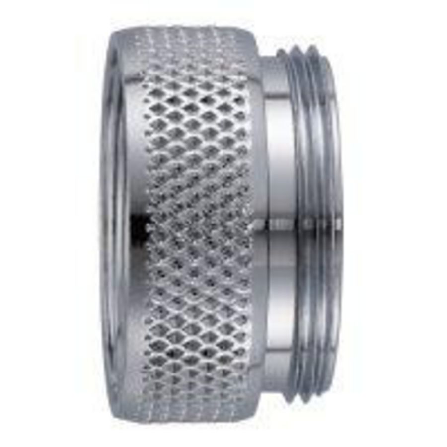 Verloopnippel 1/2"xM22 chroom messing bn.x bt.