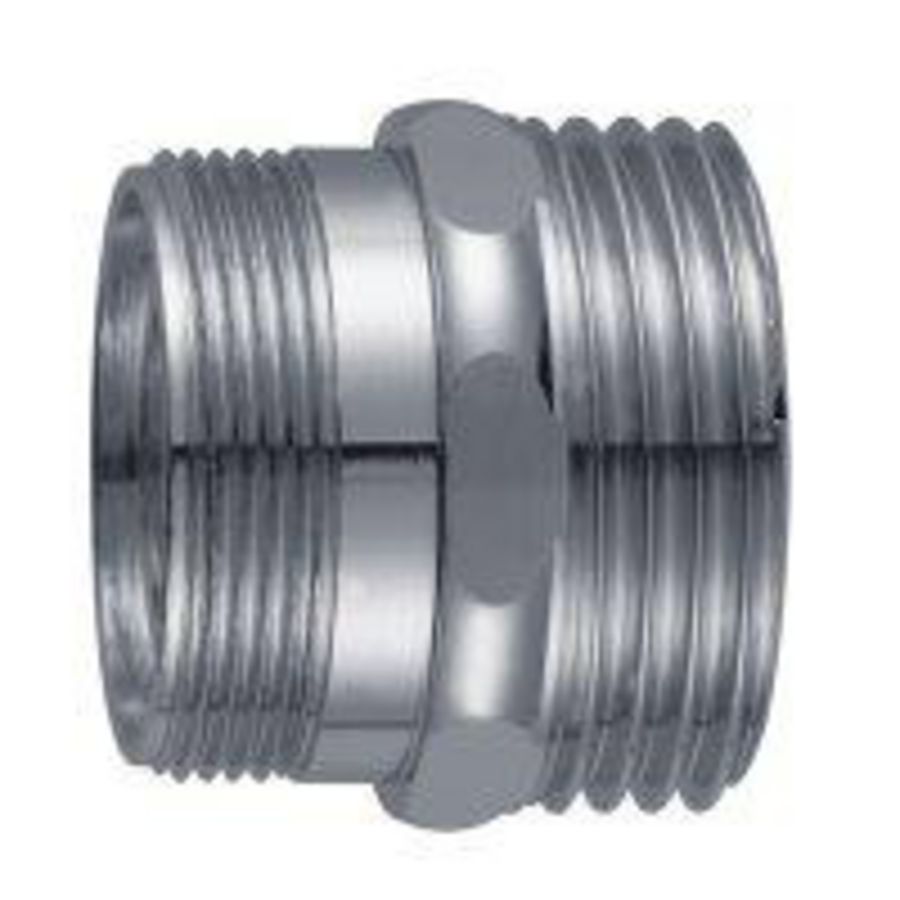 Verloopnippel M24x3/4" chroom messing bt.x bt.