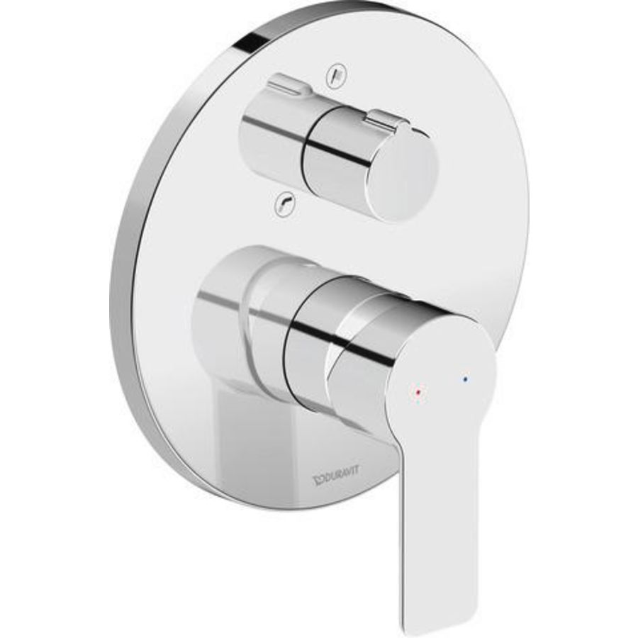 badmengkraan 1-hendel inbouw chroom DC5210018010