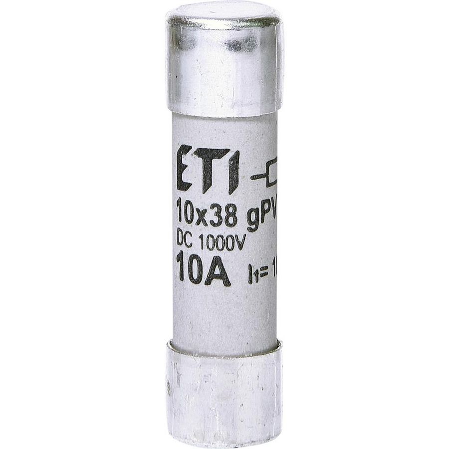 Cylindrische zekering CH 10x38 10A 1000V gPV DC VVE=10