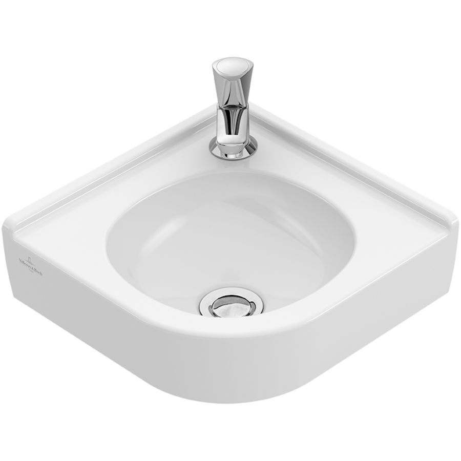 O.novo Compact fontein wit alpin met kraangat zonder verloop