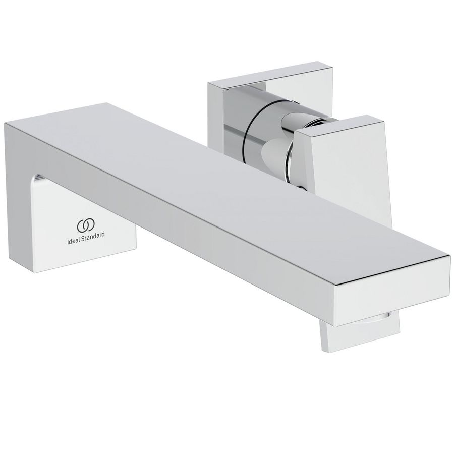 Wandmengkraan 5l/min m. uitloop 230mm 2 opbouwdelen chroom Extra