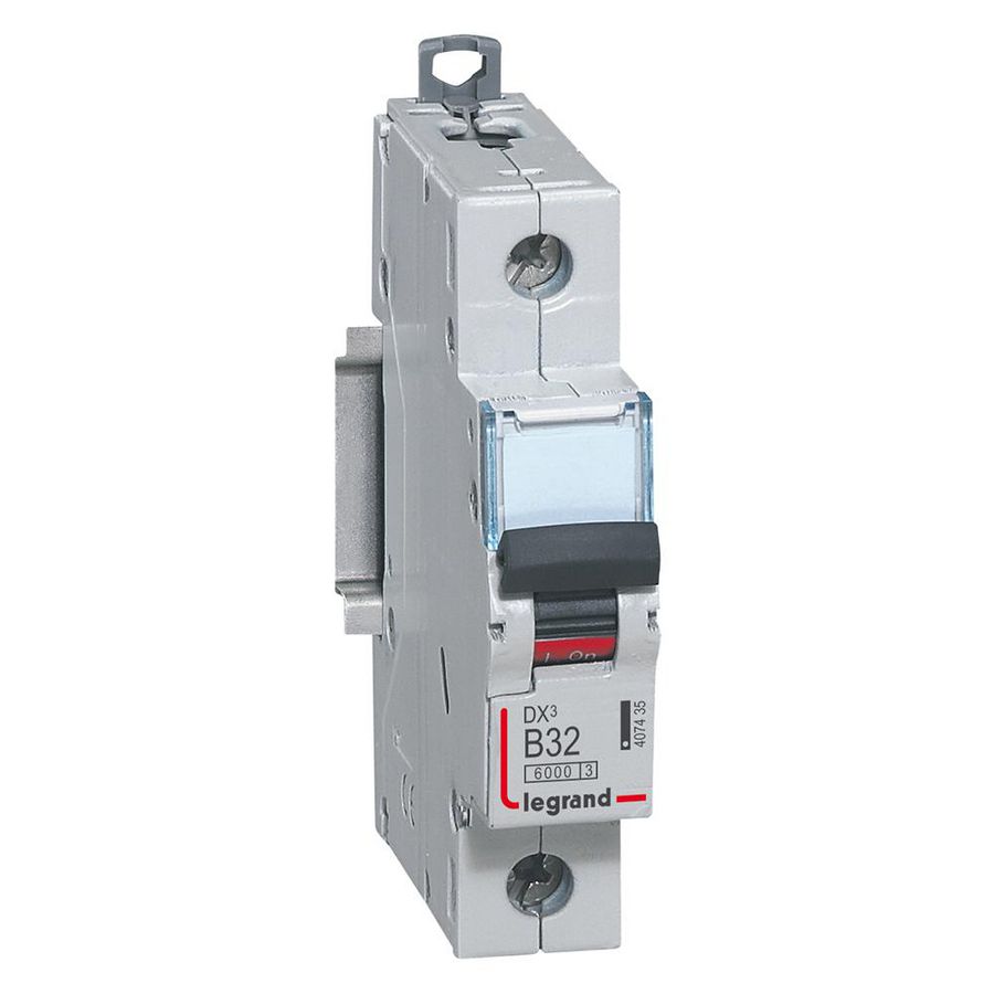 Installatieautomaat DX³ 6000A/10kA 1-polig B-karakteristiek 32