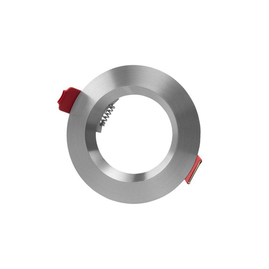 Inbouwarmatuur 50mm rond ø80mm alu