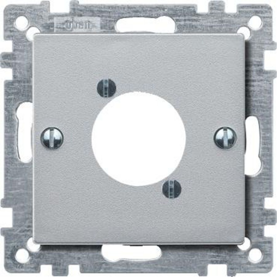 CentRALplate XLR audio plug connector aluminium System M