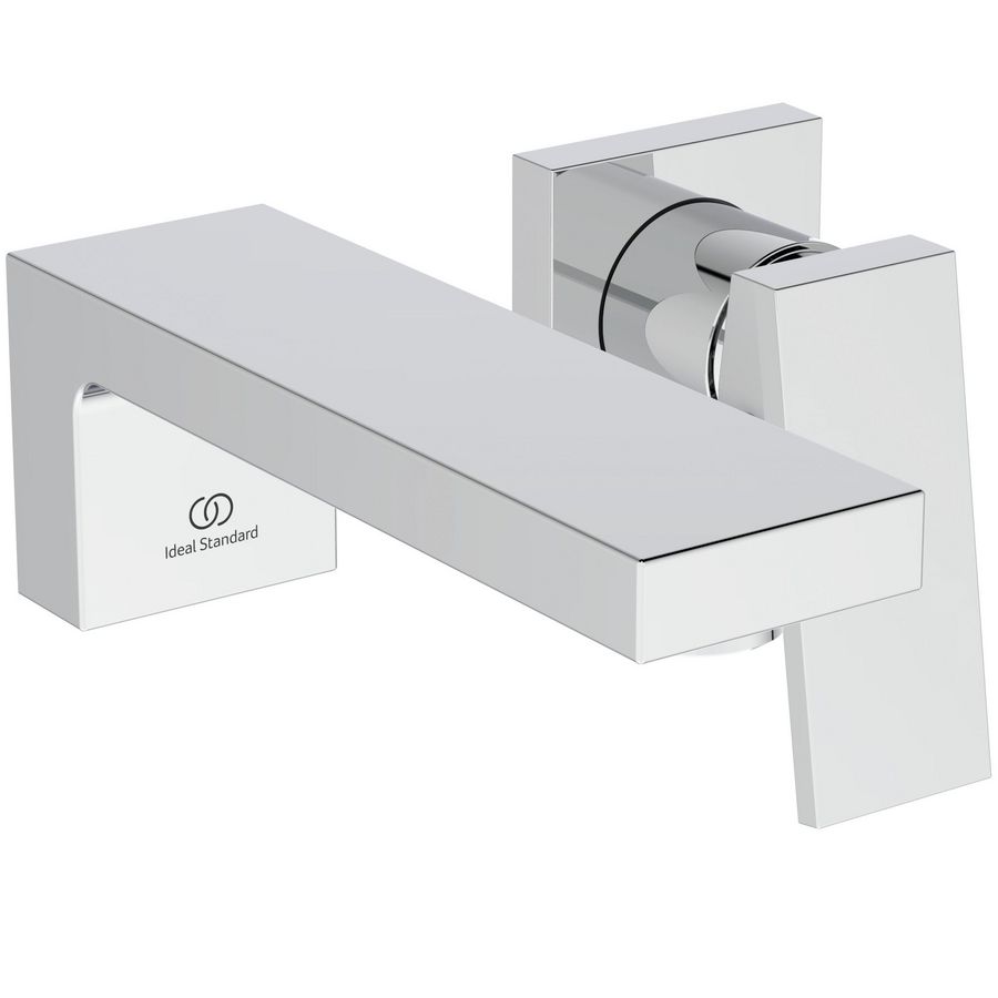 Wandmengkraan 5l/min m. uitloop 180mm 2 opbouwdelen chroom Extra