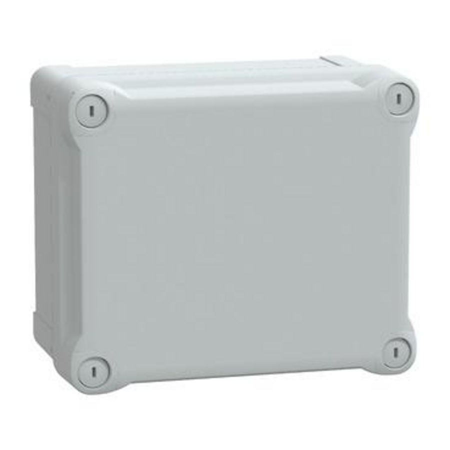 Doos ABS + deksel 193x164x105mm IP66 / IK07 H40 RA TBS/TBP