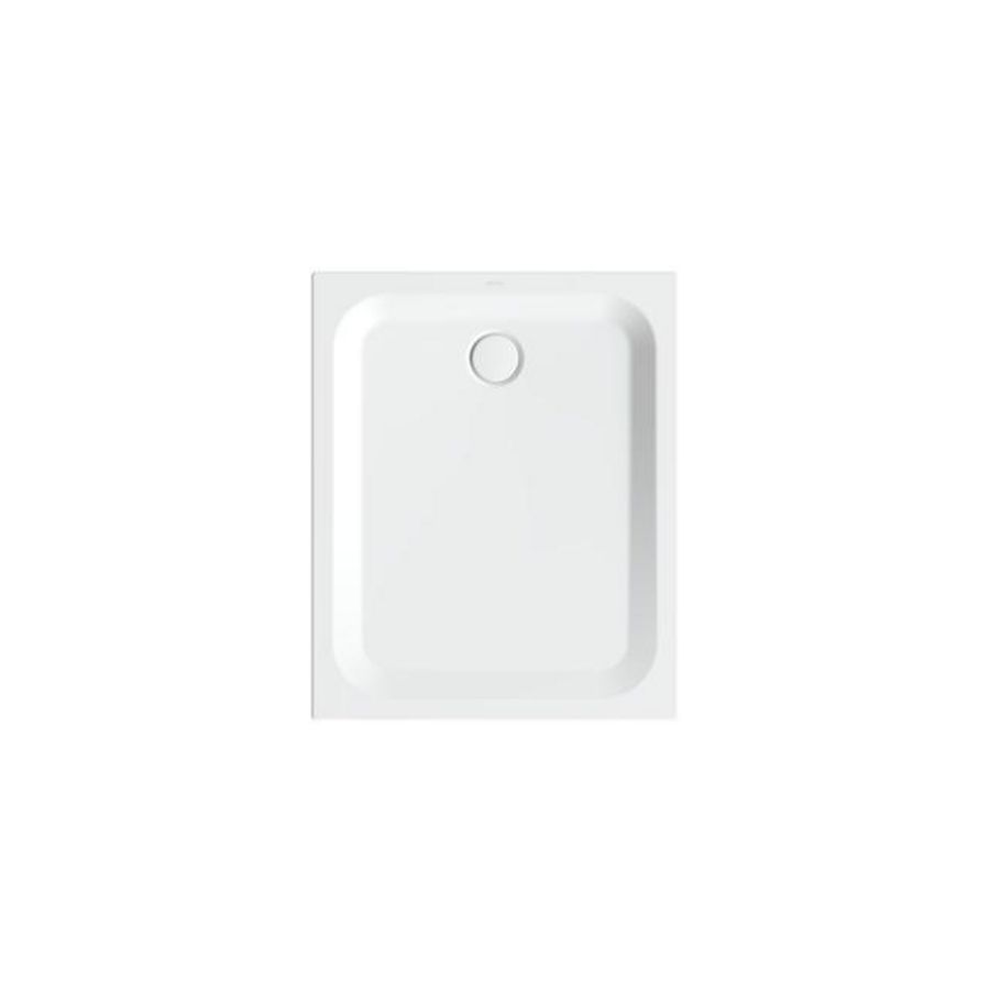 Douchebak geglazuurd staal BetteUltra 1100×900×35mm wit AS antislip Sense afvoer Ø90mm