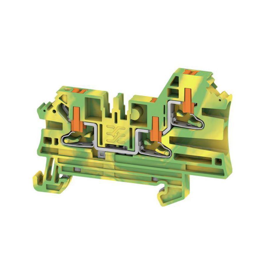 Aardklem PE groen/geel 2.5mm² 800V 2847600000 VVE=50