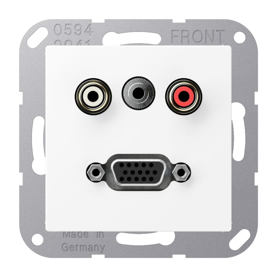 Afdekking A500 matwit voor Audio/Jack/VGA