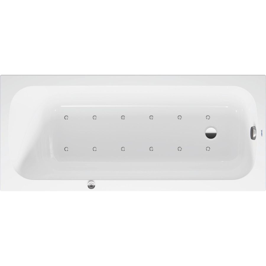 Qatego Whirlbad Wit 1600x700x480mm 760610000AS0000