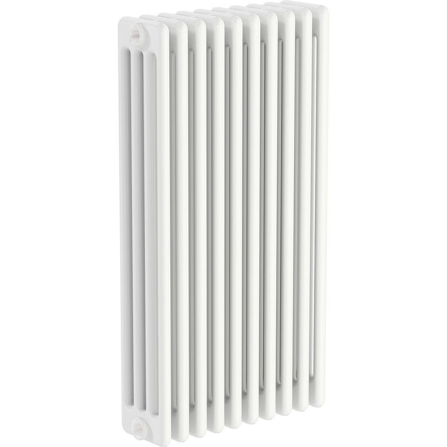 Kolomradiator MULTICOLOM 852x600mm (l x h) 18 leden/ 4-koloms (b=148mm) wit RAL9010 incl. muurbev.
