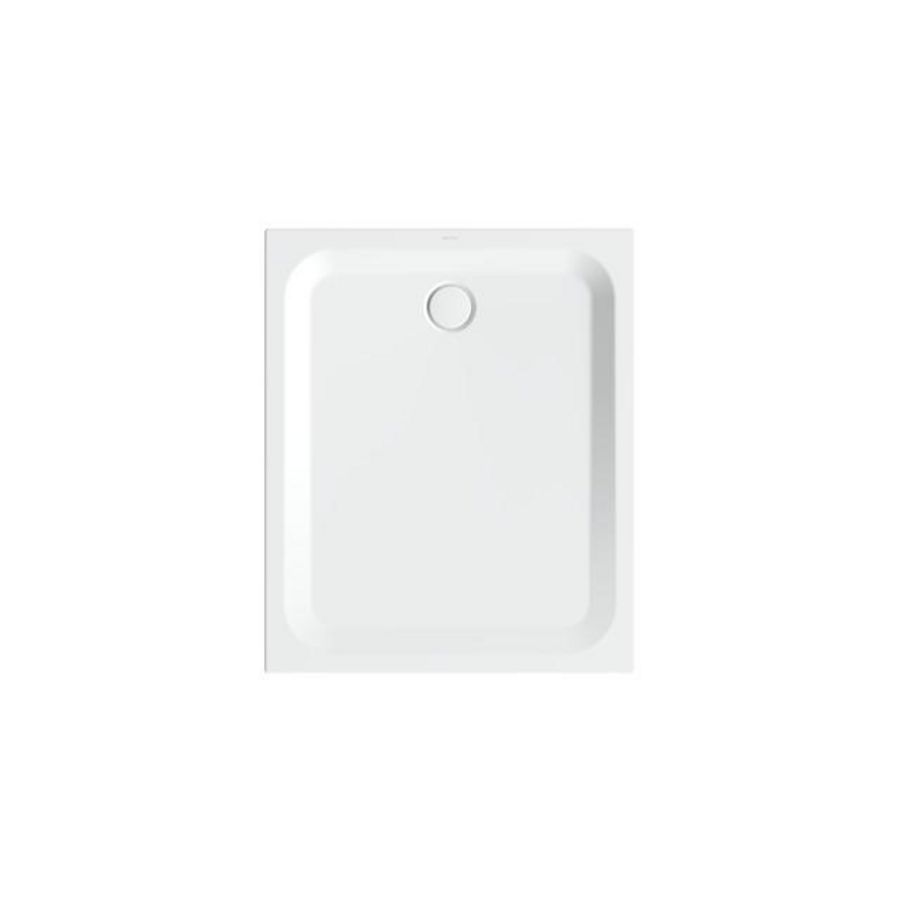 Douchebak geglazuurd staal BetteUltra 1200×1000×35mm wit AS antislip Sense afvoer Ø90mm