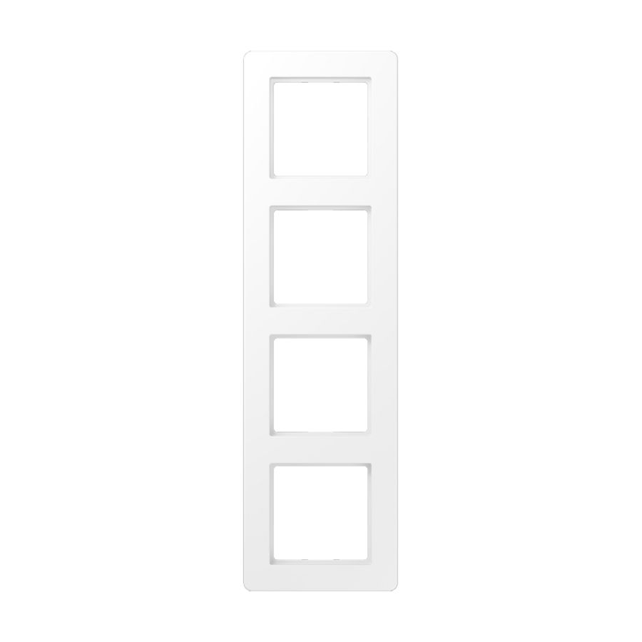 Afdekraam mat wit slagvast 4-voudig A-flow