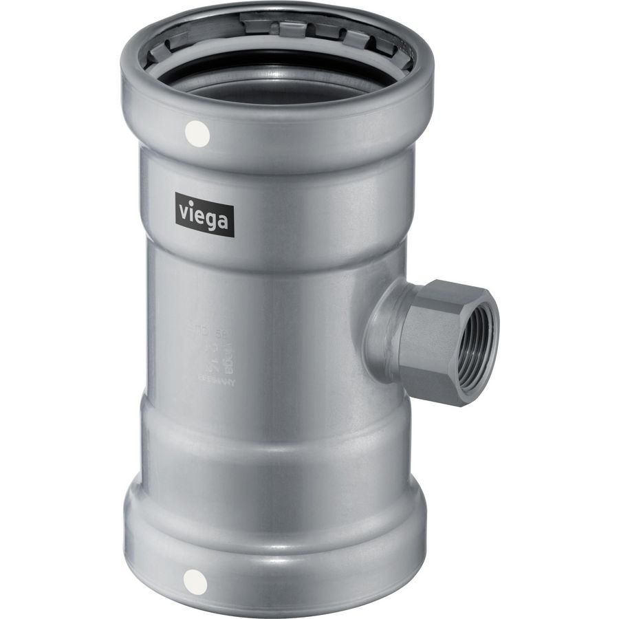 T-Stuk 88,9x2x88,9 staal/verzinkt