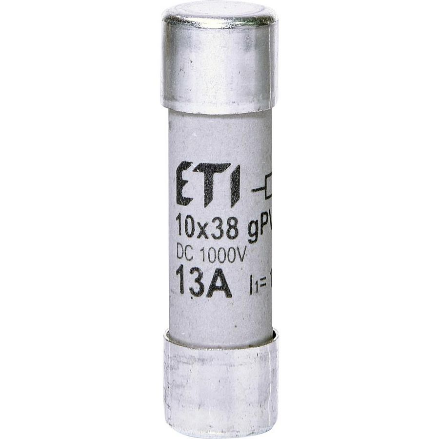 Cylindrische zekering CH 10x38 13A 1000V gPV DC VVE=10