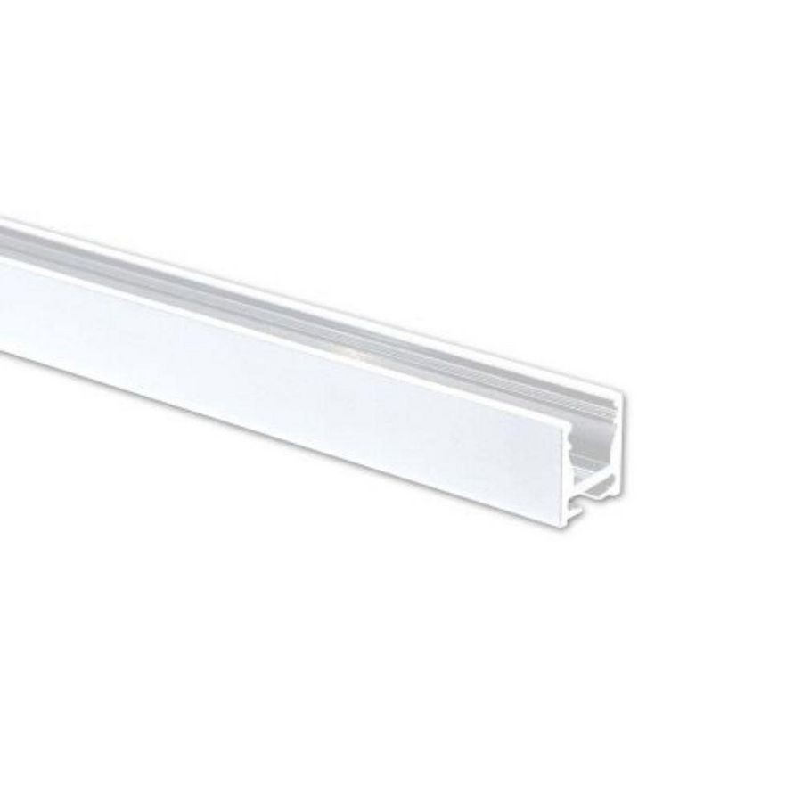 Gordijnprofiel VP5 plat wit RAL9010 L=200cm
