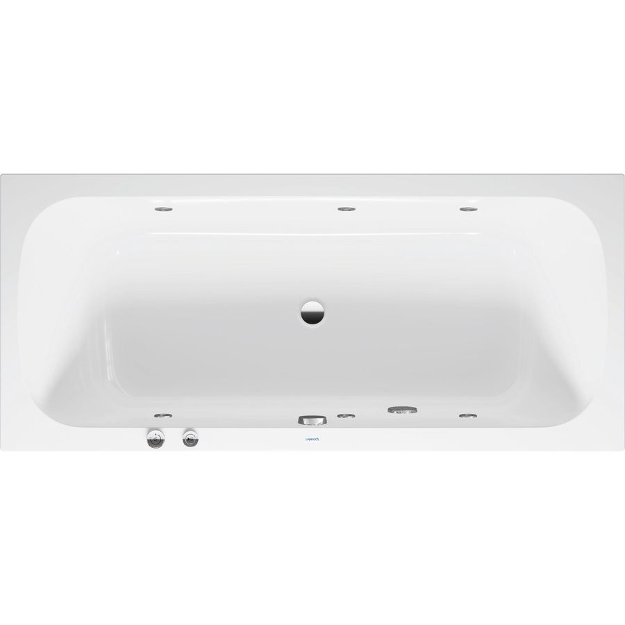 Qatego Whirlbad Wit 1800x800x480mm 760614000JS1000