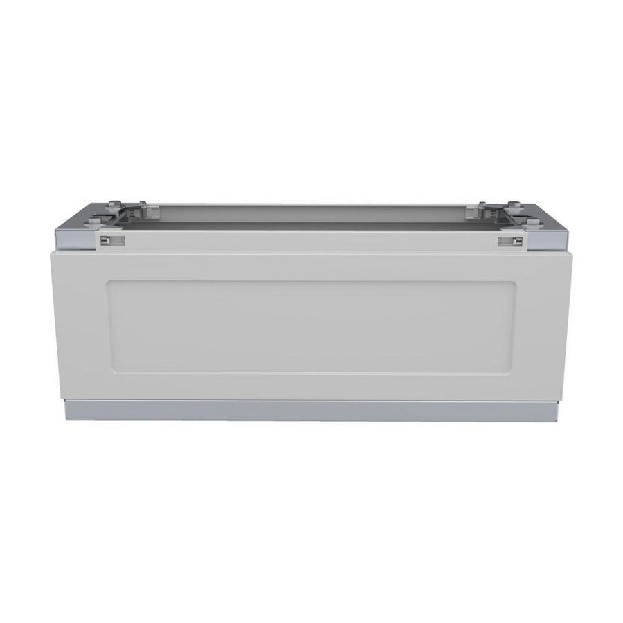 Sokkel, galvaniseerd heavy-duty, voor platformbevestiging vo
