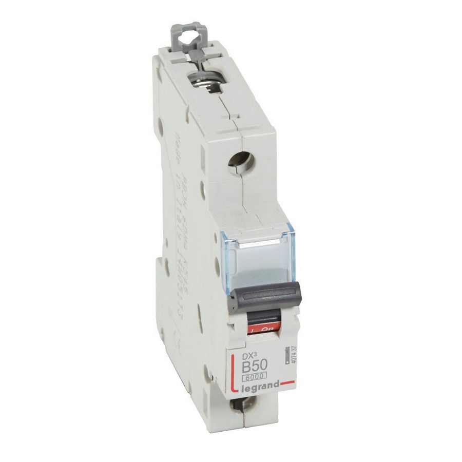 Installatieautomaat DX³ 6000A/10kA 1-polig B-karakteristiek 50