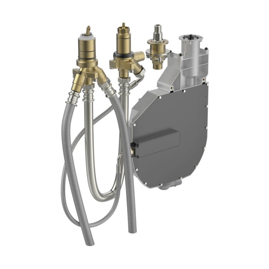 4-gats inbouwdeel badrandsysteem HANSACOMPACT