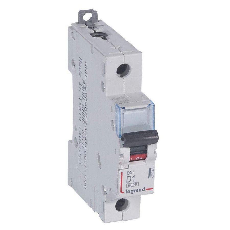 Installatieautomaat DX³ 6000A/10kA 1-polig D-karakteristiek 1A