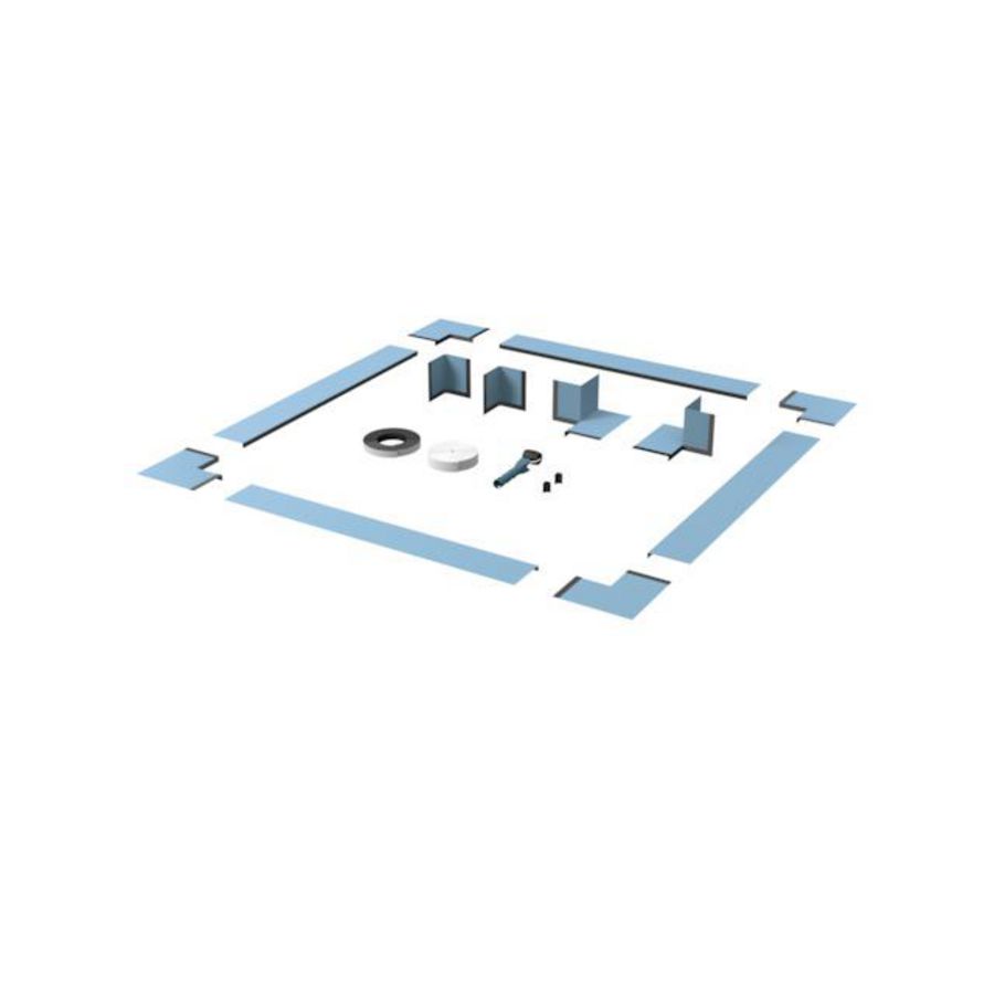 Dichtingssysteem voor douches