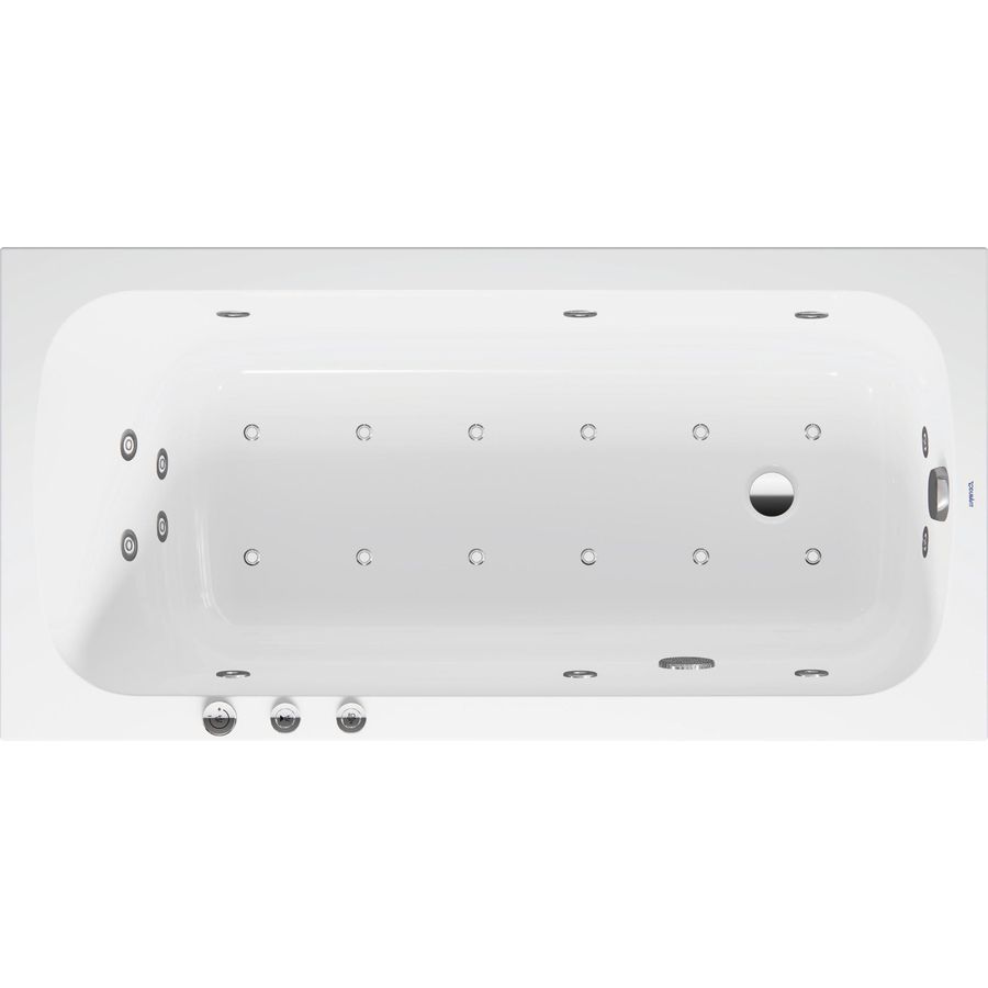 Qatego Whirlbad Wit 1500x750x480mm 760609000CP1000
