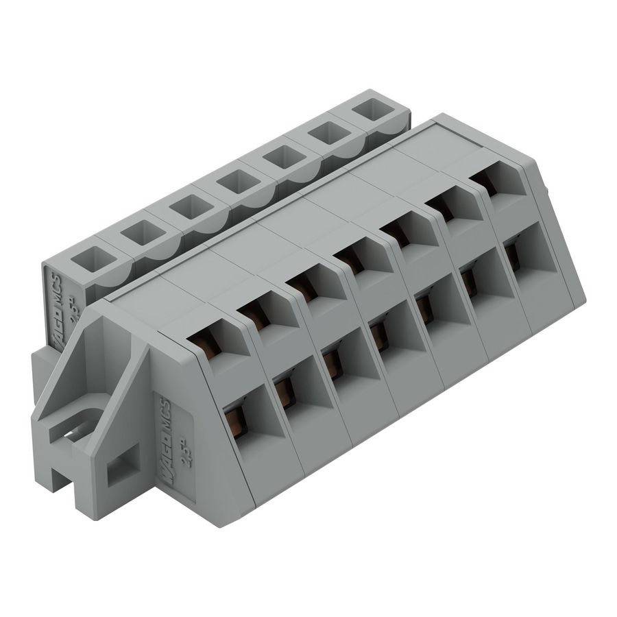 1-draads FE steker HA 2,5mm² grijs 731-507/031-000 VVE=50