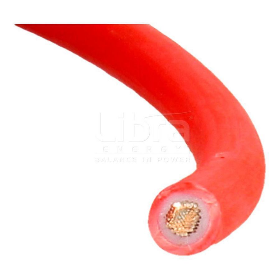 Haspel a 500m. H1Z2Z2-K DCA 1X6mm² Rood