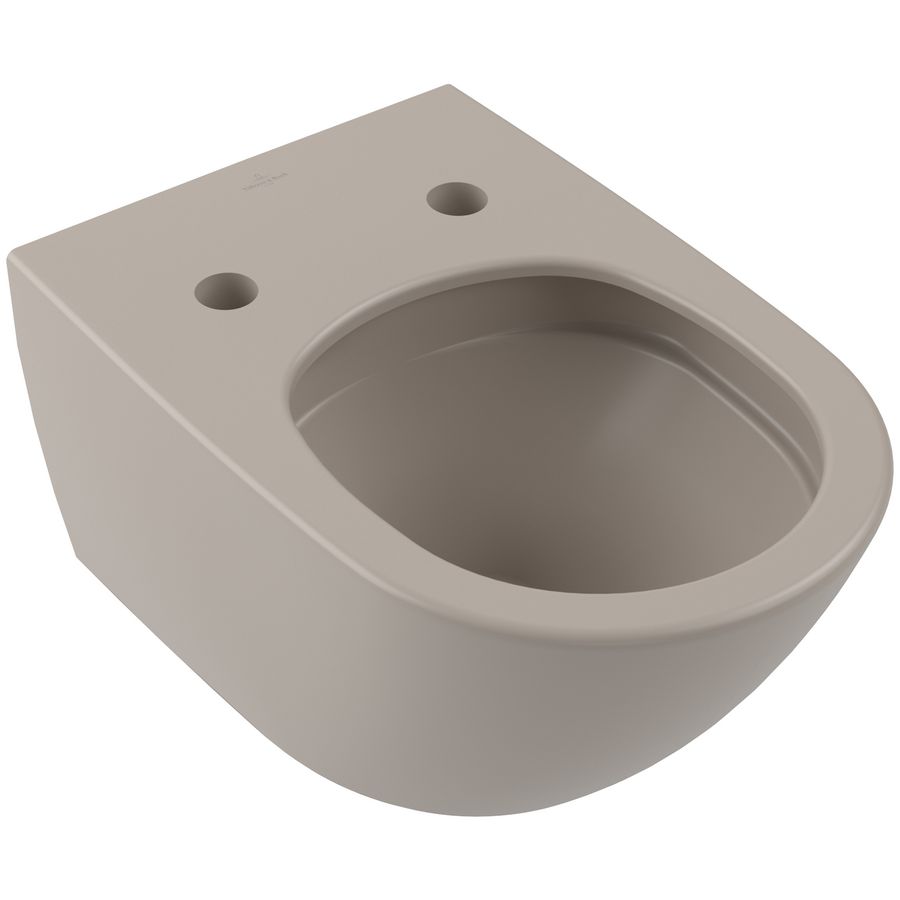 Wandcloset diepspoel Rimless Antao 370x560mm Almond CeramicPlus (excl. zitting)