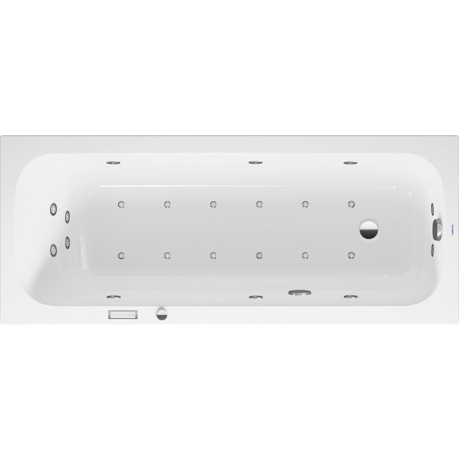Qatego Whirlbad Wit 1700x700x480mm 760611000CE1000