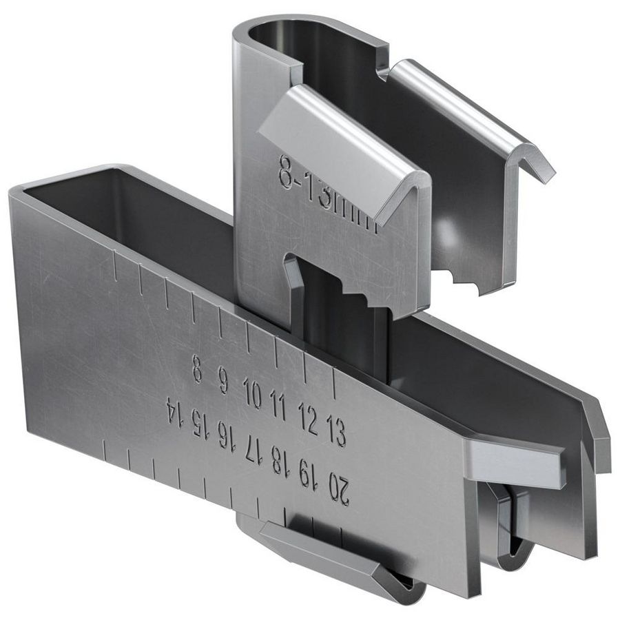 Balkklem TKLS Ø11mm rvs A4 VVE=25