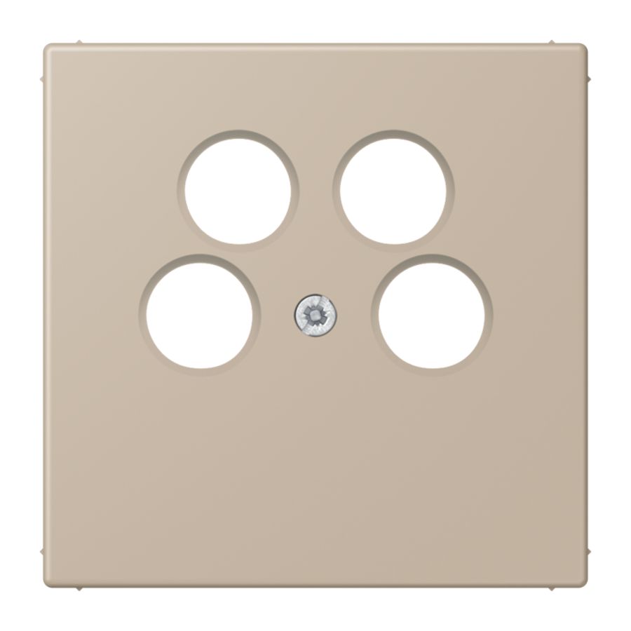 Afdekking SAT/TV 4-gats Ankaro LC32142