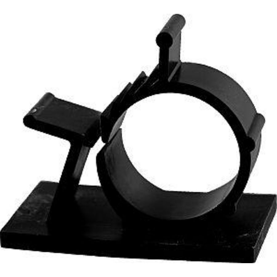 Doos a 50st. MEPAC zelfklevende kabelbeugel 16/20mm zwart