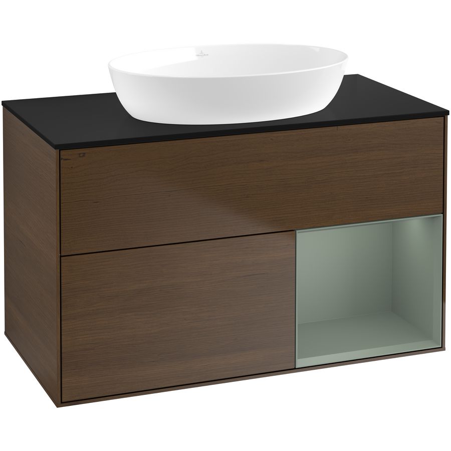 Wastafelonderkast Finion 1000x603x501mm W.Veneer FA22GMGN