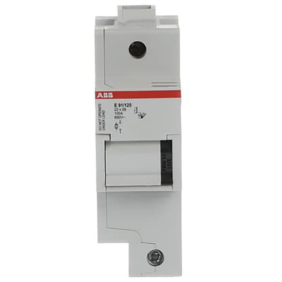 Zekeringhouder voor 22 x 58mm zekeringen 1p max 100A
