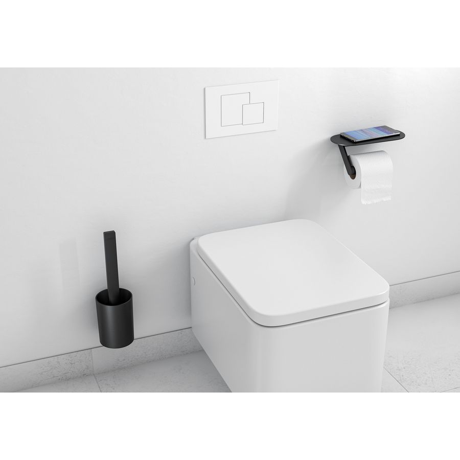 WallStoris bundelset toilet mat zwart