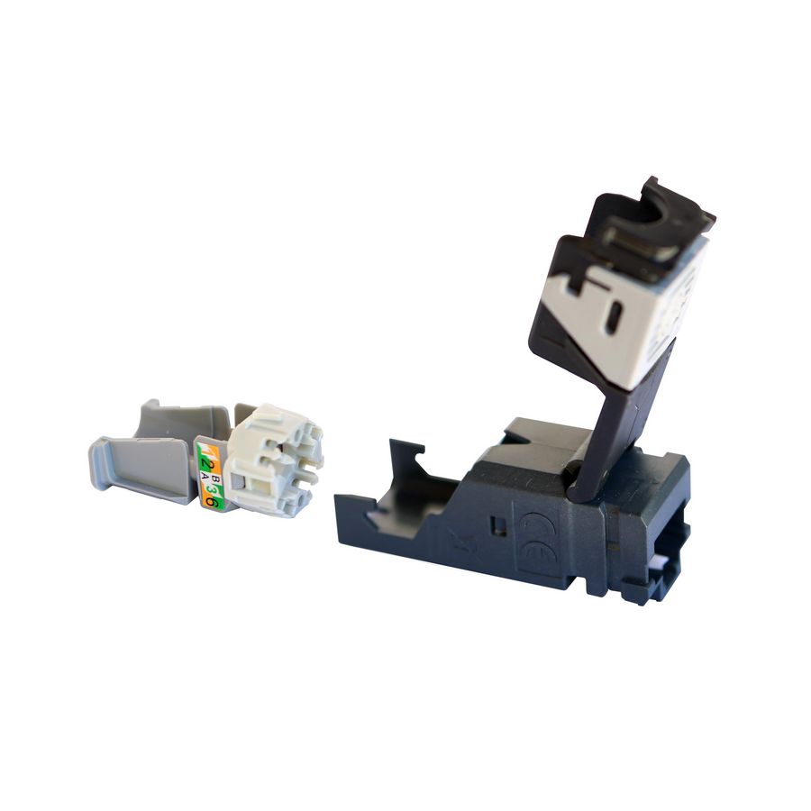 Set a 6st. Patchpaneel connector Cat. 5e UTP RJ45 LCS3