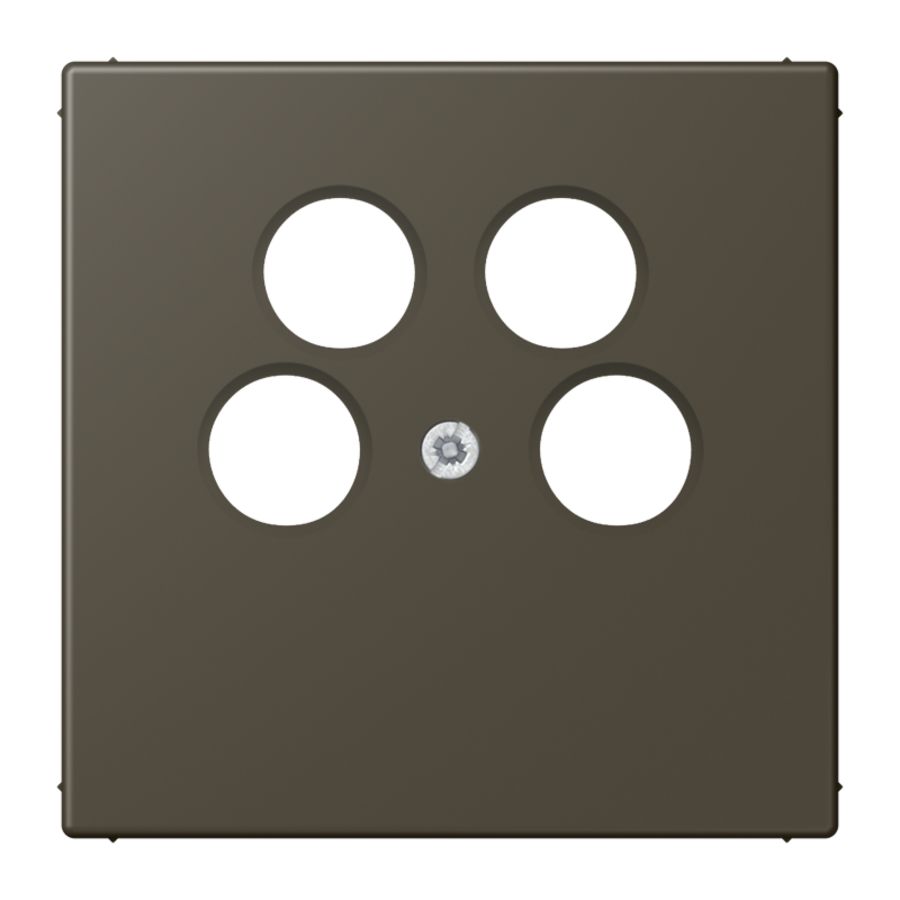 Afdekking SAT/TV 4-gats Ankaro LC32140