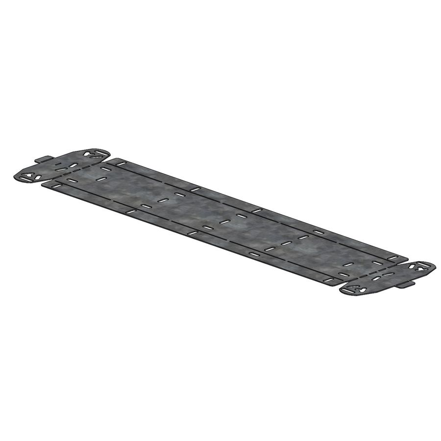 P31+ FP Flexibel stijg- of vervalstuk 0-45° B600 H60 HR