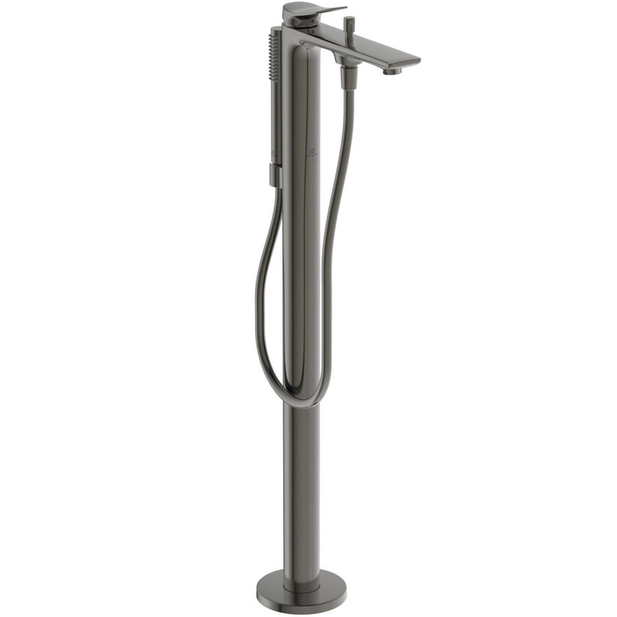 Badmengkraan vrijstaand (afbouwdeel) magnetic grey Conca