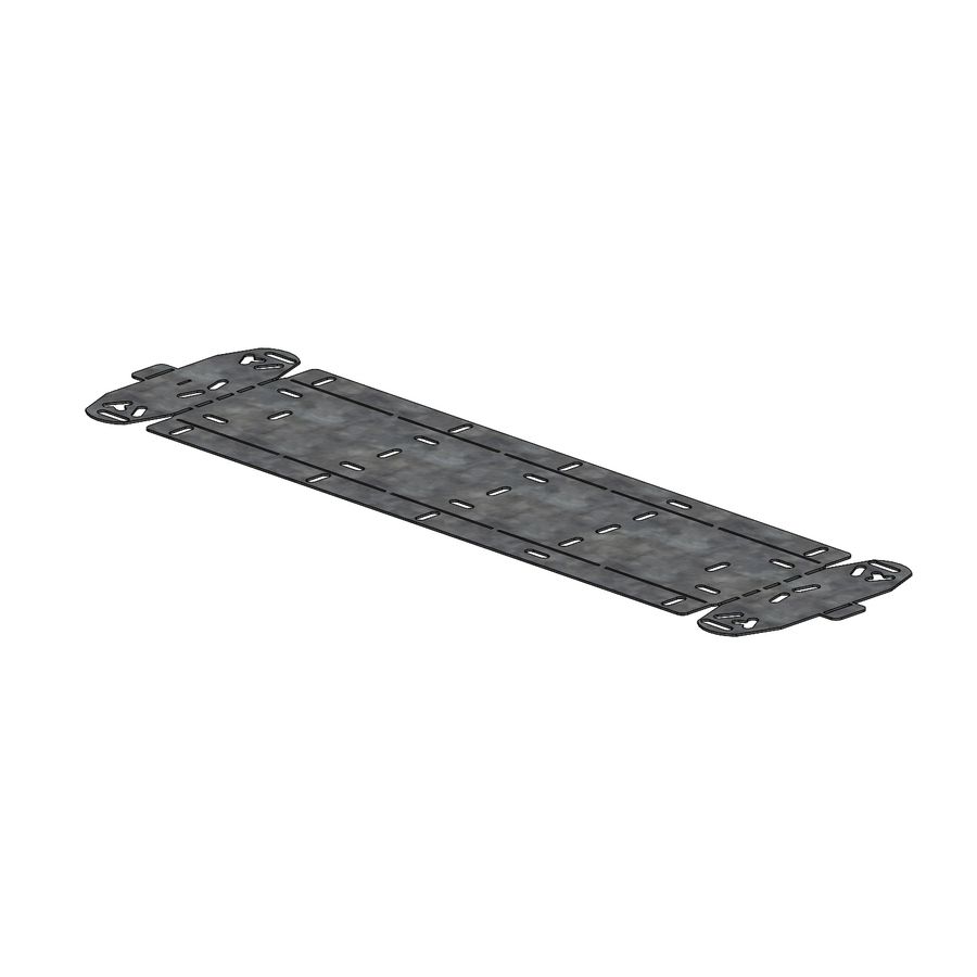 P31+ FP Flexibel stijg- of vervalstuk 0-45° B500 H60 HR