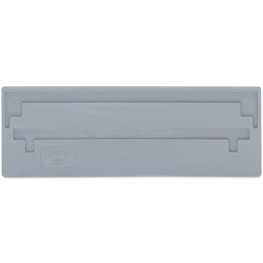 Scheidingswand 2mm grijs 282-309 VVE=25