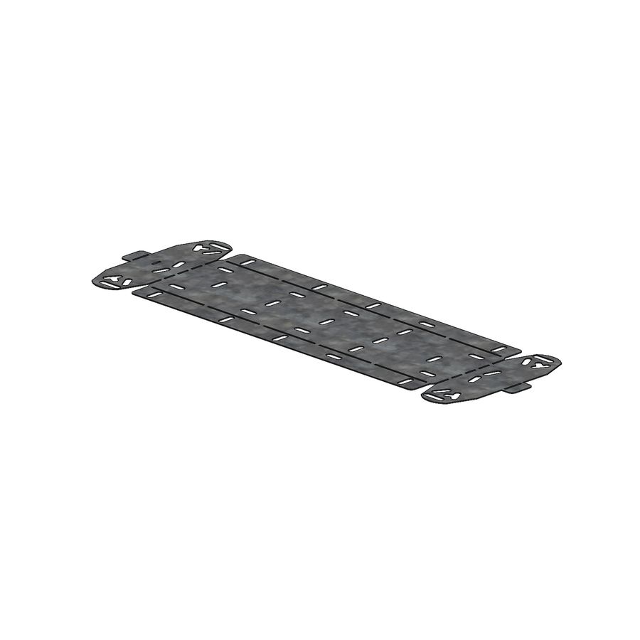 P31+ FP Flexibel stijg- of vervalstuk 0-45° B400 H60 HR